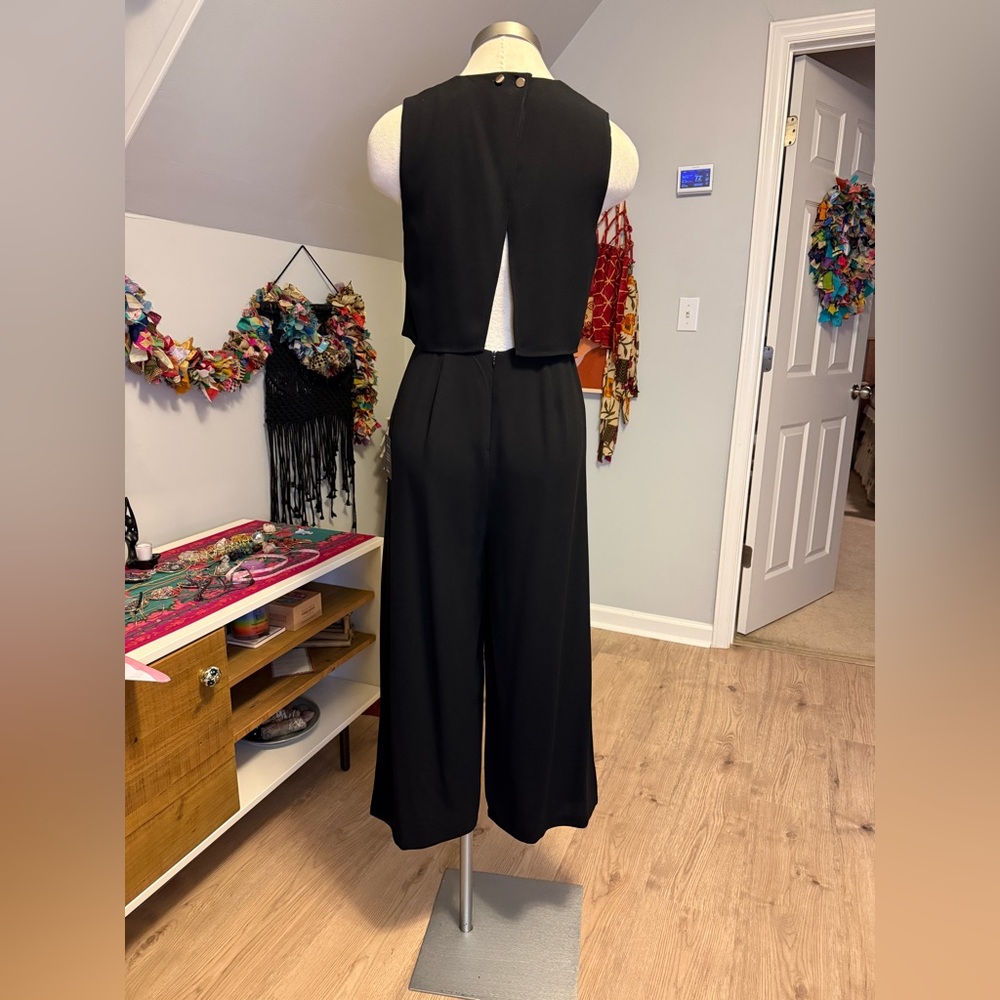 NWT Lulu’s Elegant Black Jumpsuit - Small - Picture 5 of 10